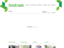 Tablet Screenshot of linstram.cz
